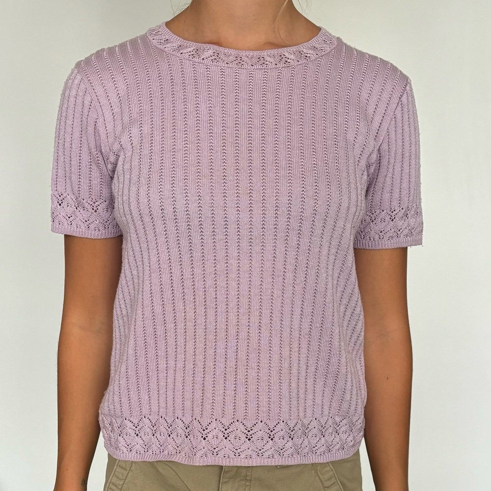 Lavender knit